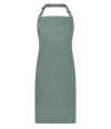 BR500 Brand Lab Adjustable Bib Apron Sage colour image